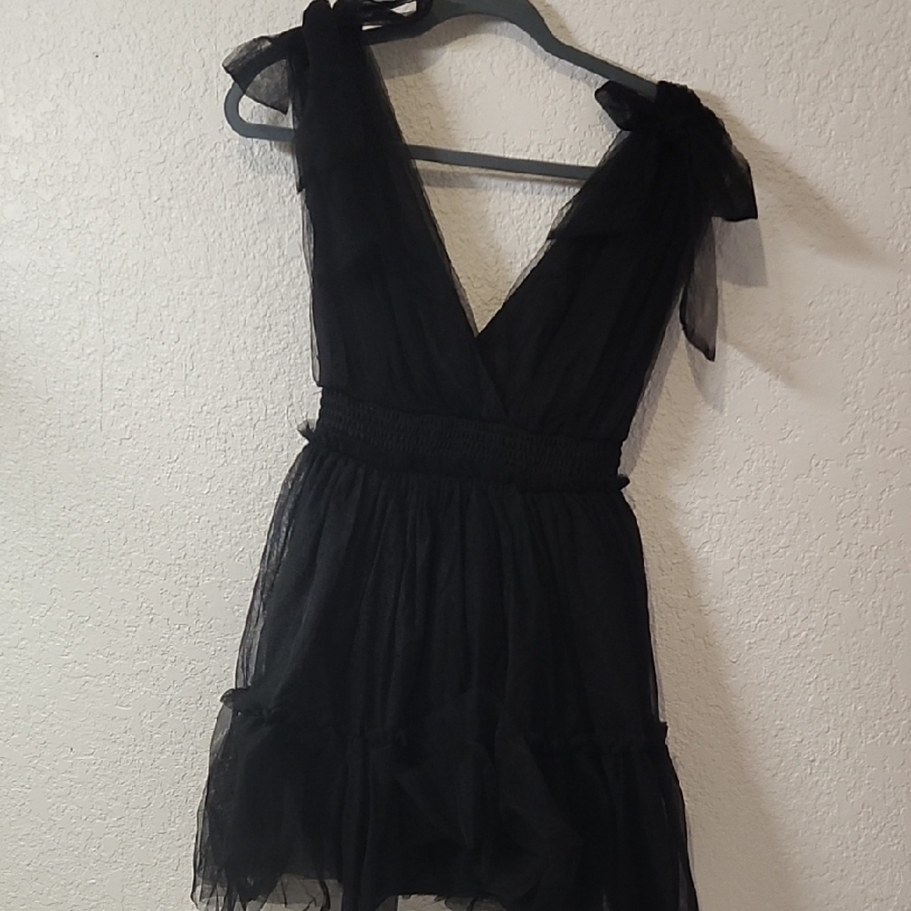 Chic Black Mini Dress